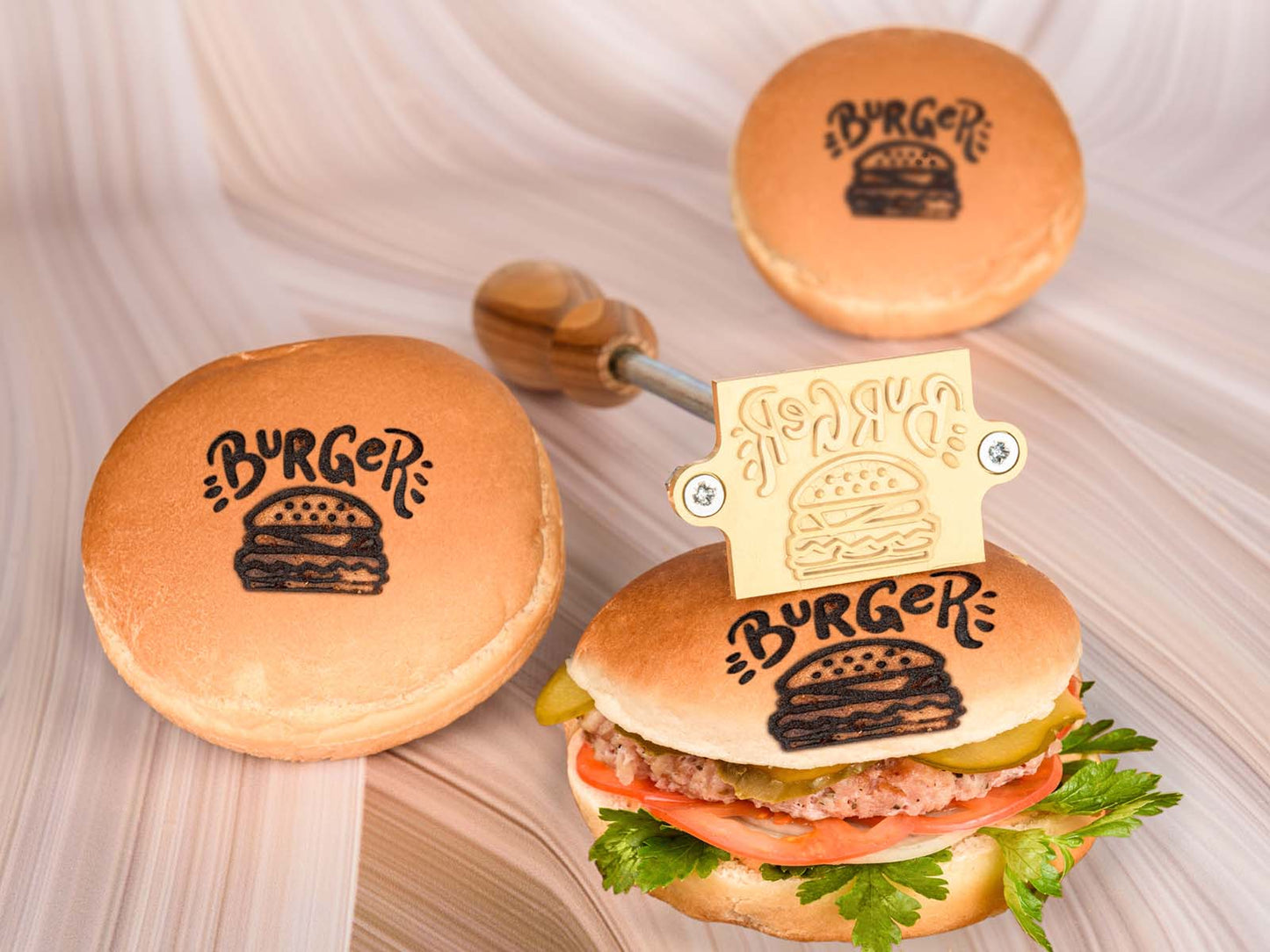 Personalized Branding Irons for Burgers