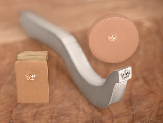 Custom Bent Stamps for Inside Rings Branding
