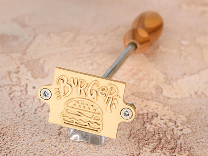 Personalized Branding Irons for Burgers
