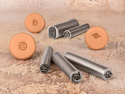 Custom Made Stainless Steel Marks for Clay.