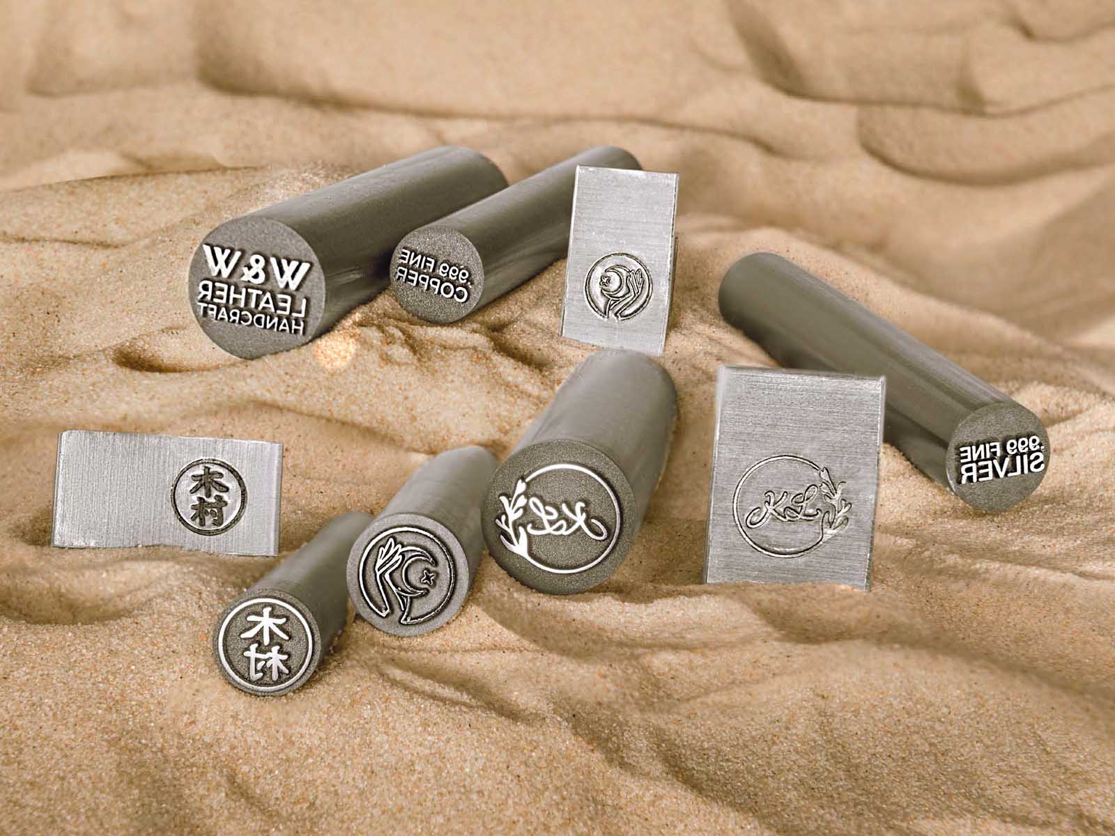 Custom Made Metal Logo Stamp My Stamps Store